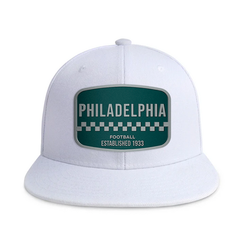 Philadelphia Football - White - Snapback City Caps