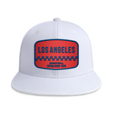 Los Angeles Basketball - White - Snapback City Caps