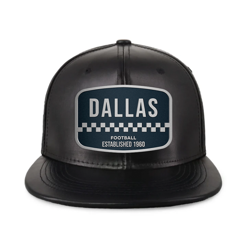 Dallas Football - PU Leather - Snapback City Caps