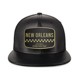 New Orleans Football - PU Leather - Snapback City Caps