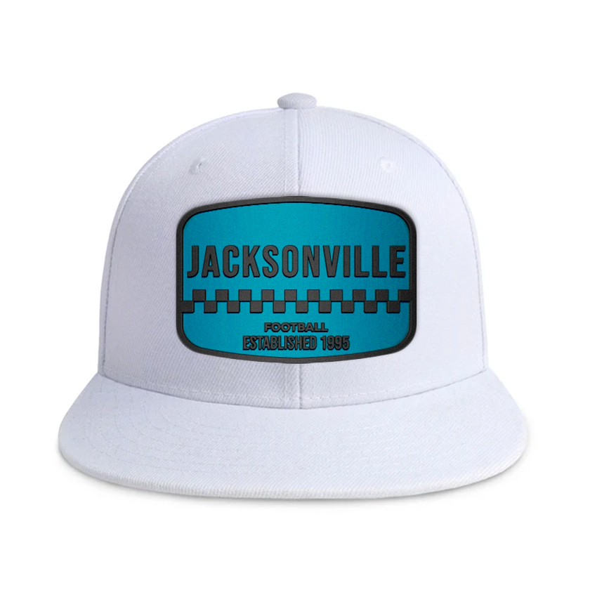 Jacksonville Football - White - Snapback City Caps