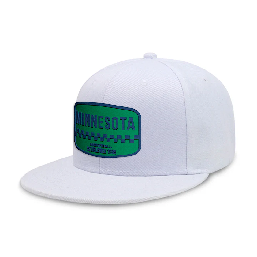 Minnesota Basketball - White - Snapback City Caps