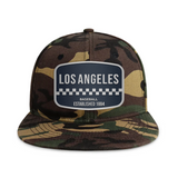 Los Angeles Baseball - Wood Camo - Snapback City Caps
