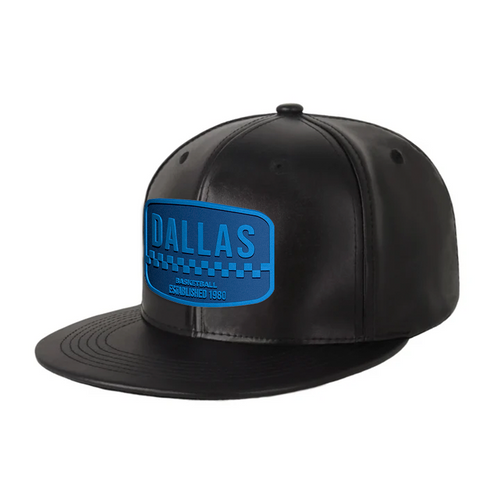 Dallas Basketball - PU Leather - Snapback City Caps