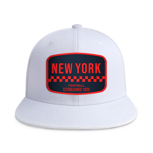 New York Football - White - Snapback City Caps