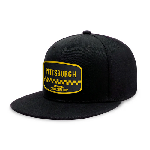Pittsburgh Baseball - Black - Snapback City Caps