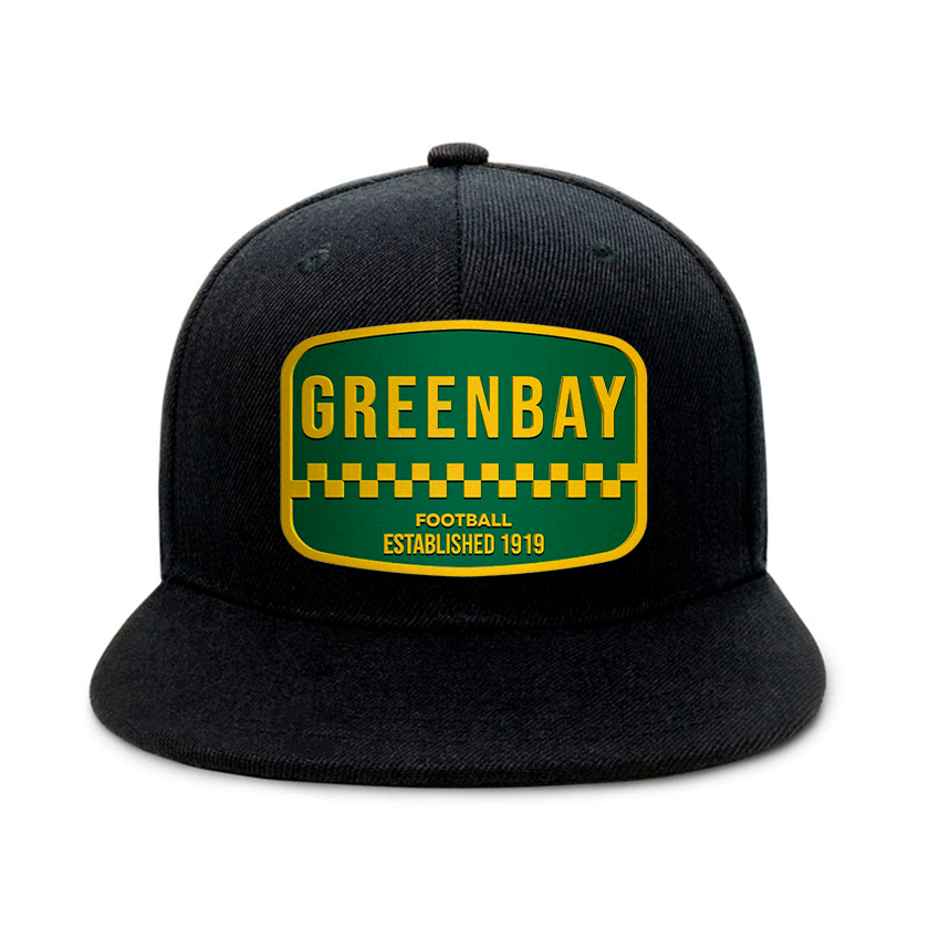 Greenbay Football - Black - Snapback City Caps