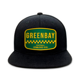 Greenbay Football - Black - Snapback City Caps