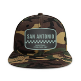 San Antonio Basketball - Wood Camo - Snapback City Caps