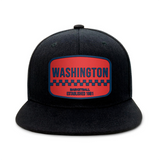Washington Basketball - Black - Snapback City Caps
