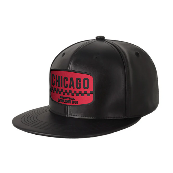 Chicago Basketball - PU Leather - Snapback City Caps