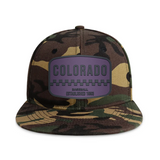 Colorado Baseball - Wood Camo - Snapback City Caps