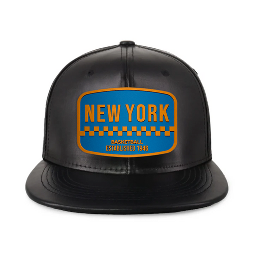 New York Basketball - PU Leather - Snapback City Caps