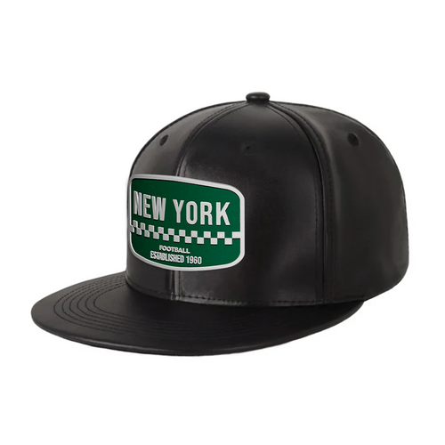 New York2 Football - PU Leather - Snapback City Caps