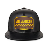 Milwaukee Baseball - PU Leather - Snapback City Caps