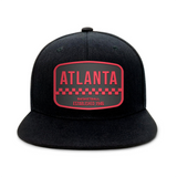 Atlanta Basketball - Black - Snapback City Caps