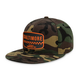 Baltimore Baseball - Wood Camo - Snapback City Caps