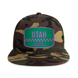 Utah Basketball - Wood Camo - Snapback City Caps
