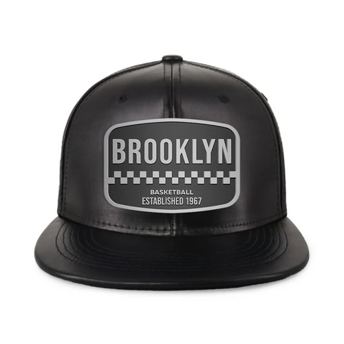 Brooklyn Basketball - PU Leather - Snapback City Caps