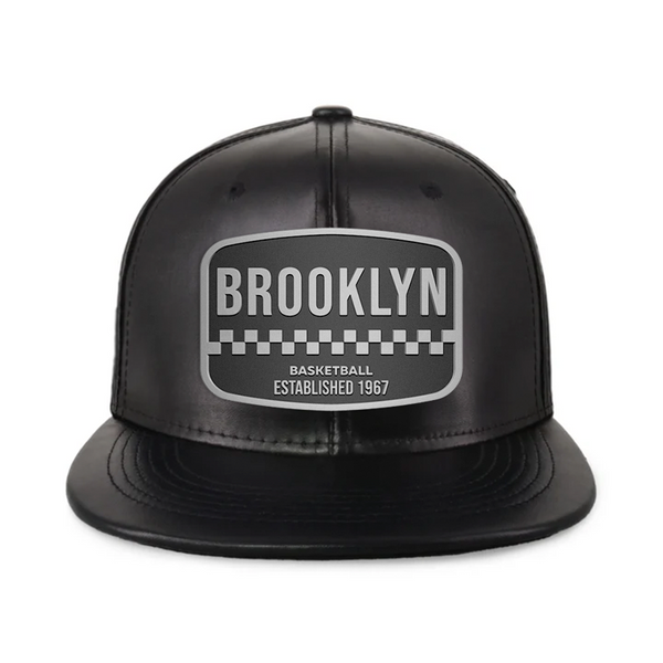 Brooklyn Basketball - PU Leather - Snapback City Caps
