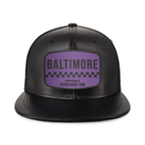 Baltimore Football - PU Leather - Snapback City Caps