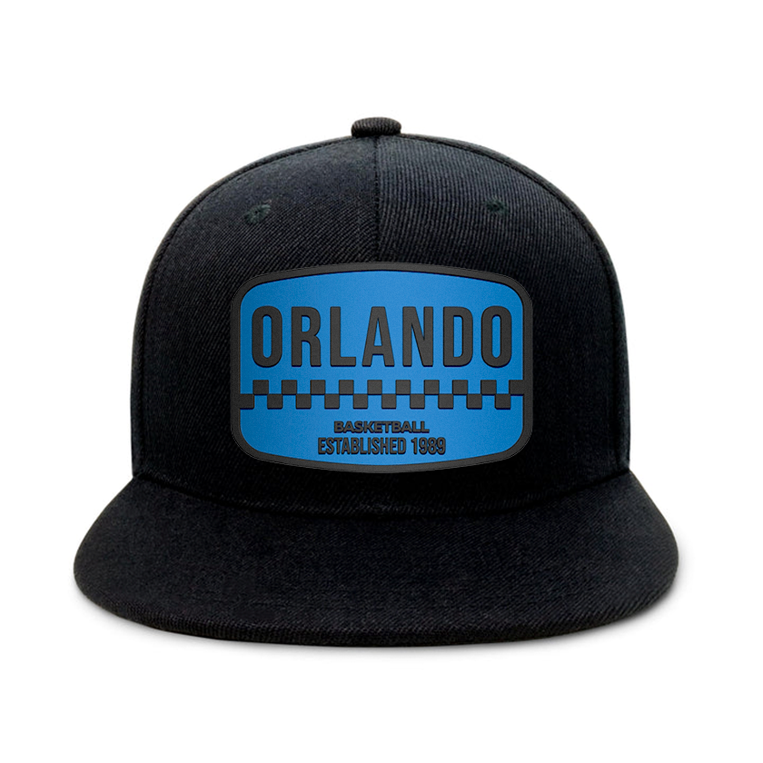 Orlando Basketball - Black - Snapback City Caps