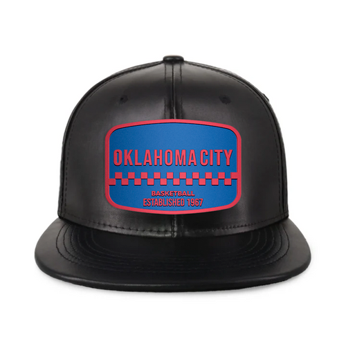 Oklahoma City Basketball - PU Leather - Snapback City Caps