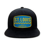 St. Louis Hockey - Black - Snapback City Caps