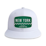 New York2 Football - White - Snapback City Caps