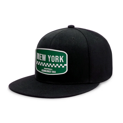 New York2 Football - Black - Snapback City Caps