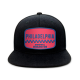 Philadelphia Basketball - Black - Snapback City Caps