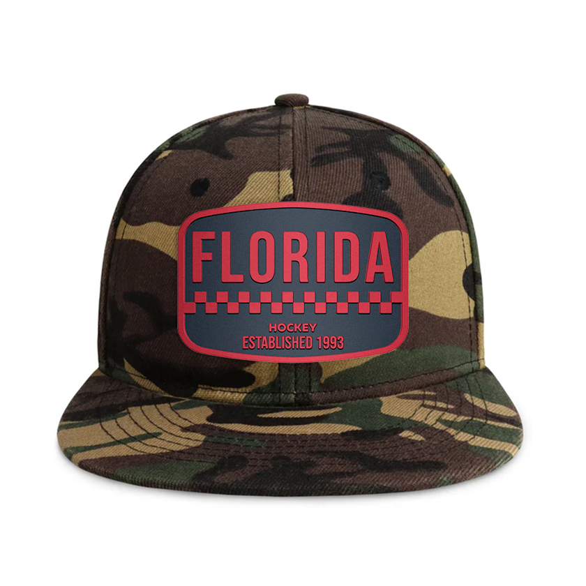 Florida Hockey - Wood Camo - Snapback City Caps