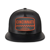 Cincinnati Football - PU Leather - Snapback City Caps
