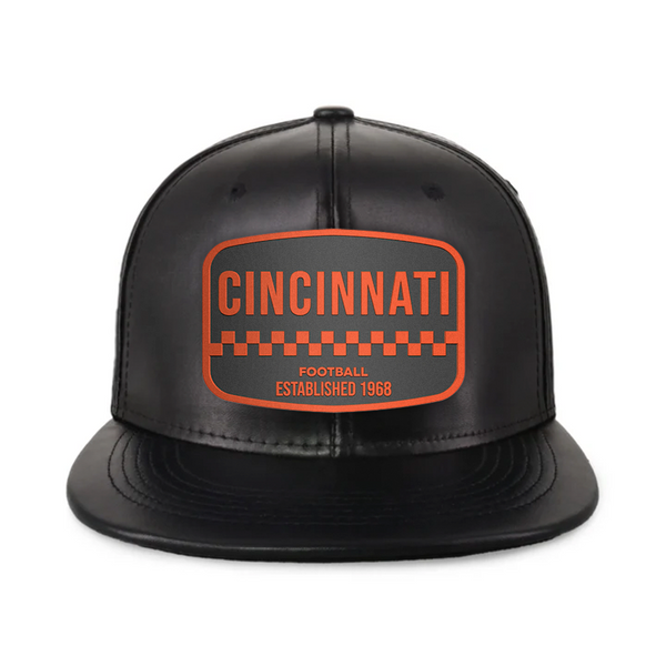Cincinnati Football - PU Leather - Snapback City Caps