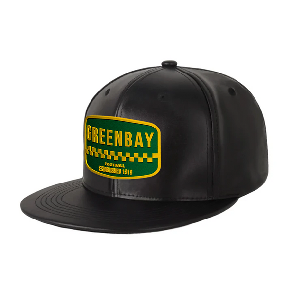 Greenbay Football - PU Leather - Snapback City Caps