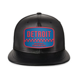 Detroit Basketball - PU Leather - Snapback City Caps