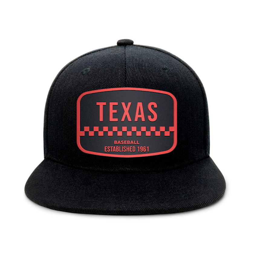 Texas Baseball - Black - Snapback City Caps