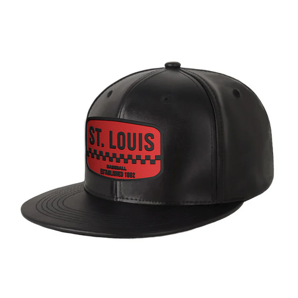 St. Louis Baseball - PU Leather - Snapback City Caps