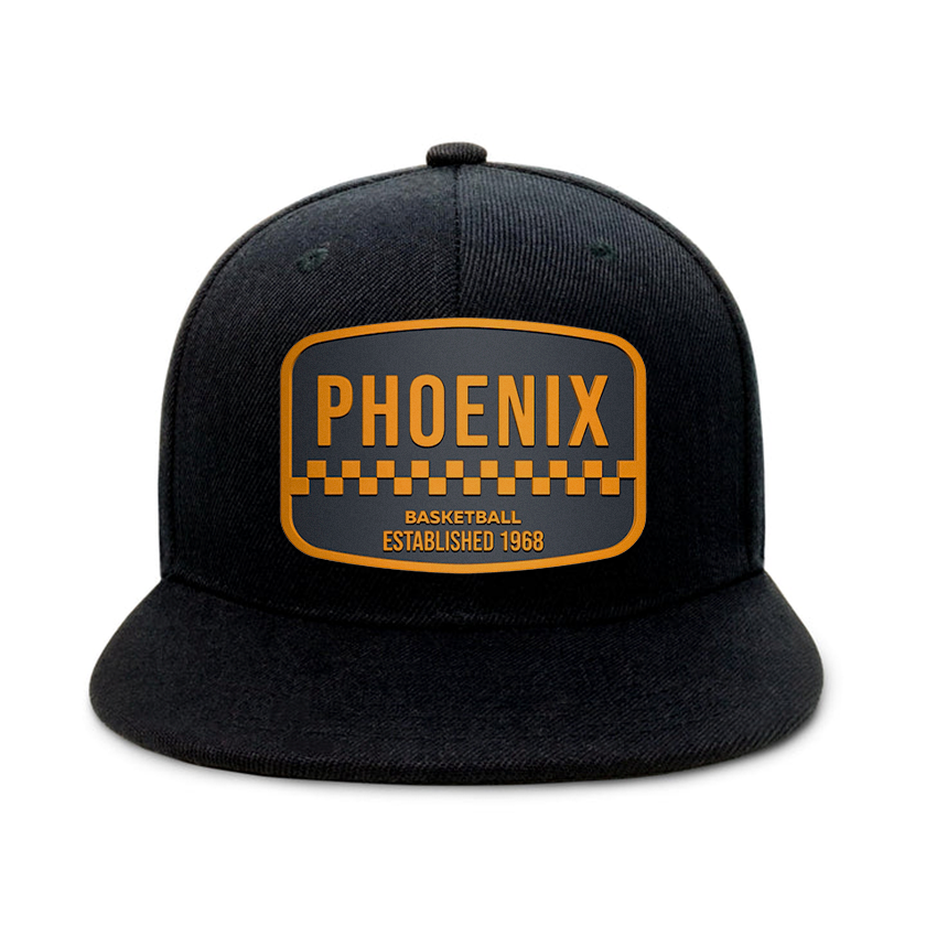 Phoenix Basketball - Black - Snapback City Caps