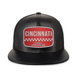 Cincinnati Baseball - PU Leather - Snapback City Caps