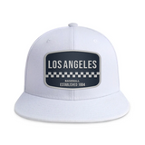 Los Angeles Baseball - White - Snapback City Caps