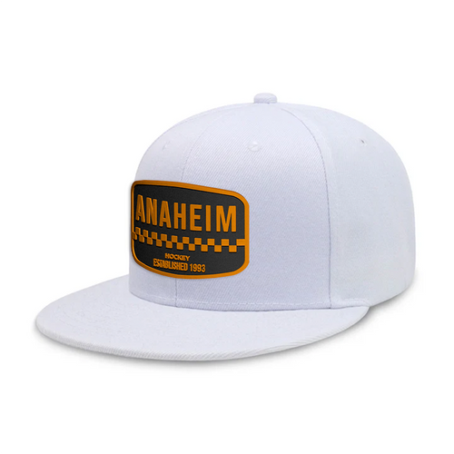 Anaheim Hockey - White - Snapback City Caps