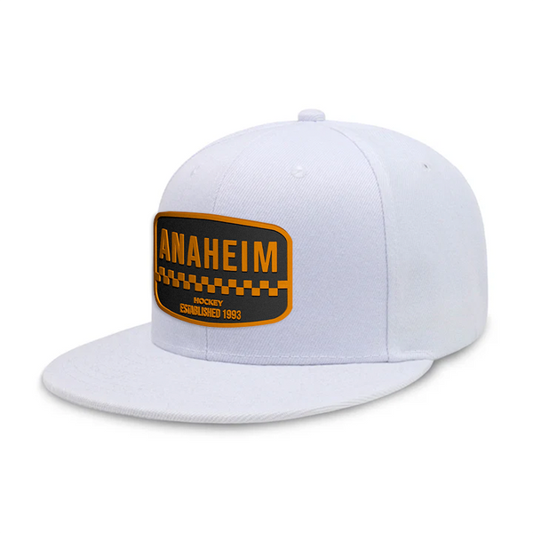 Anaheim Hockey - White - Snapback City Caps