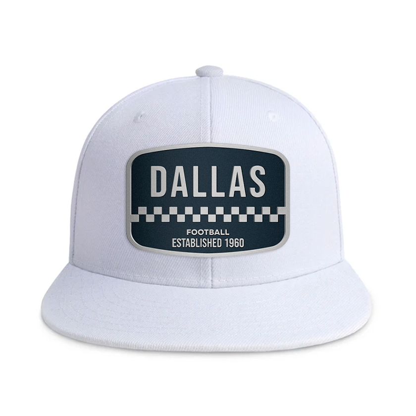 Dallas Football - White - Snapback City Caps