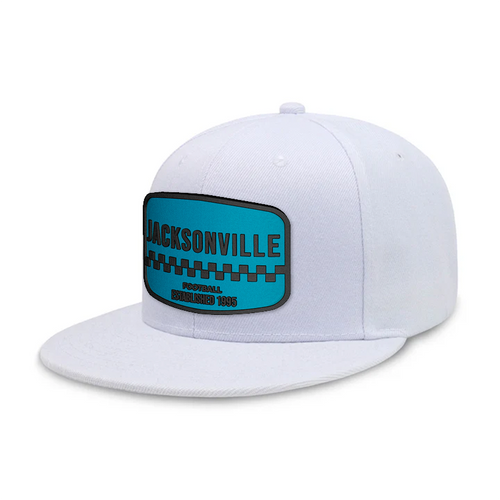Jacksonville Football - White - Snapback City Caps