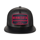 Minnesota Baseball - PU Leather - Snapback City Caps