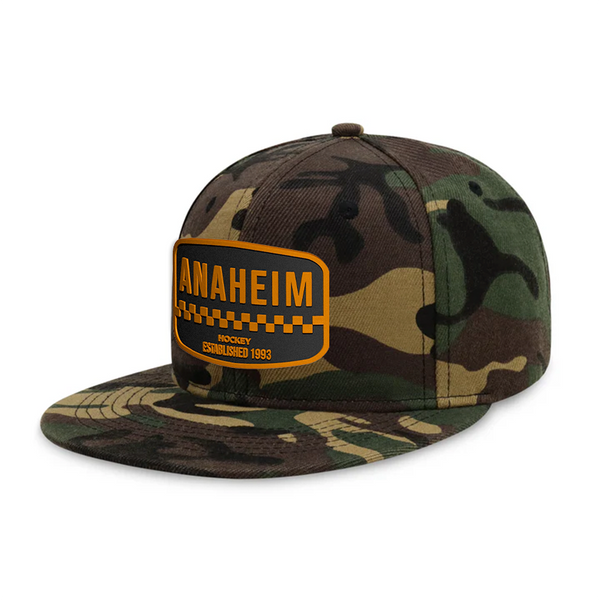 Anaheim Hockey - Wood Camo - Snapback City Caps