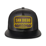 San Diego Baseball - PU Leather - Snapback City Caps