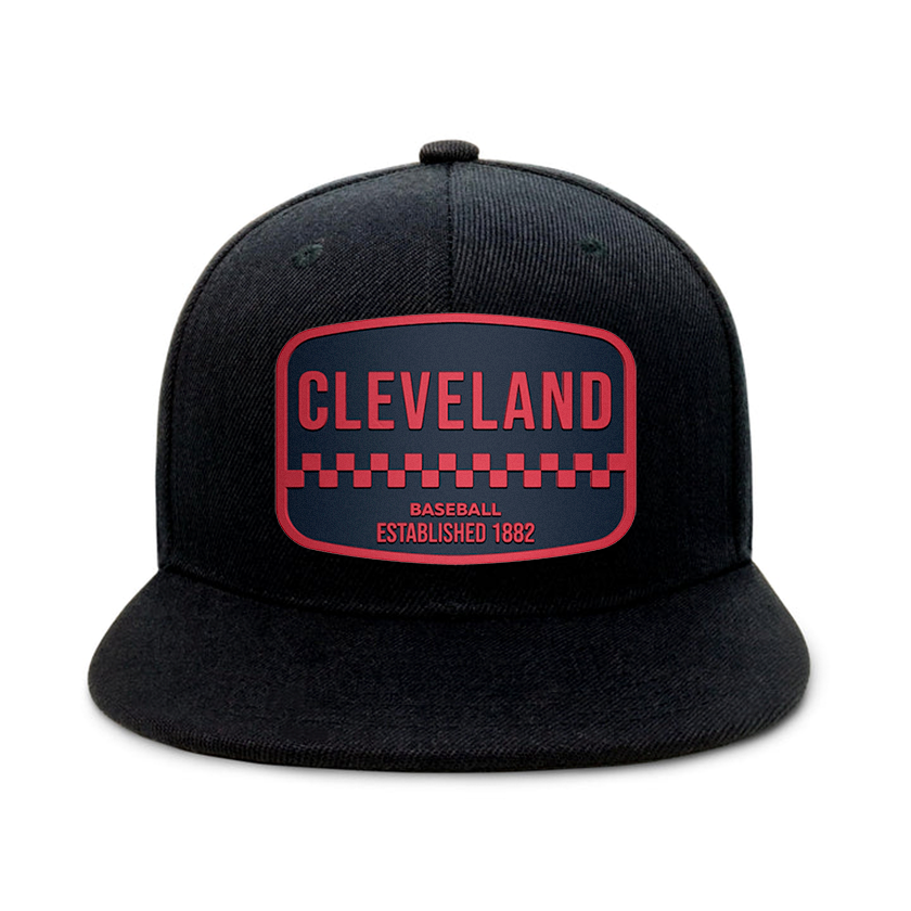 Cleveland Baseball - Black - Snapback City Caps