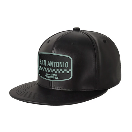 San Antonio Basketball - PU Leather - Snapback City Caps